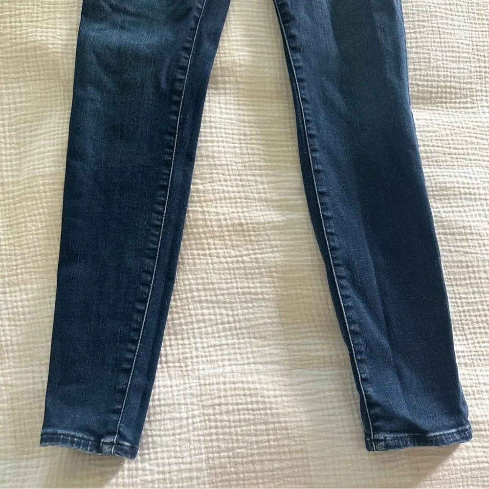 Abercrombie & Fitch Dark Blue Denim Straight Leg Skinny 29 - Picture 3 of 7